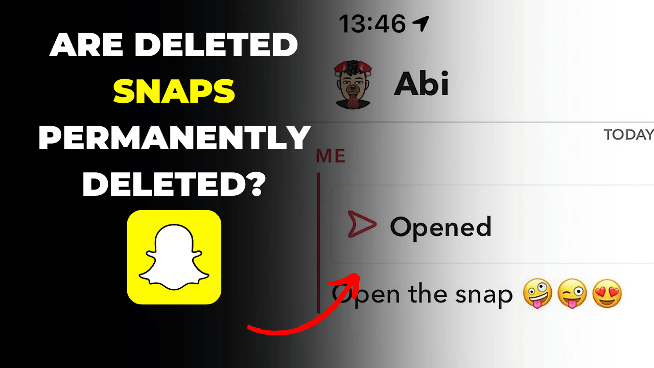 Are deleted snaps permanently deleted