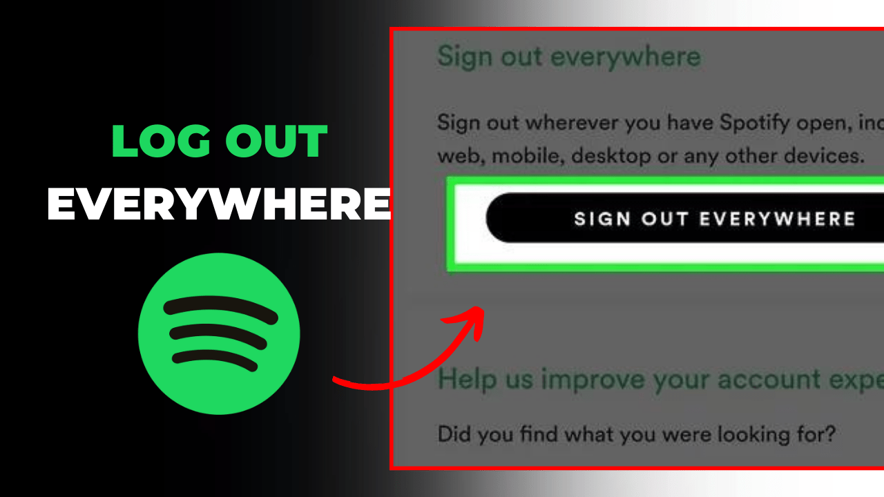 make the Spotify account more secure Logout everywhere Can people see your username on Spotify