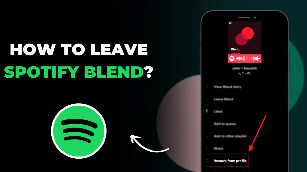 leave Spotify Blend playlist on spotify make Spotify Blend with Friends