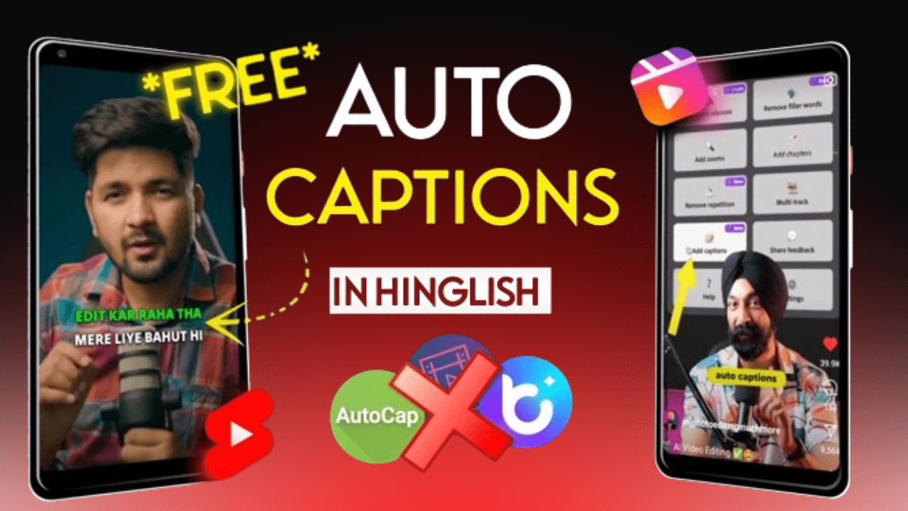 Auto Hindi Subtitle AI generator for video free Auto Hindi Subtitle AI generator for video