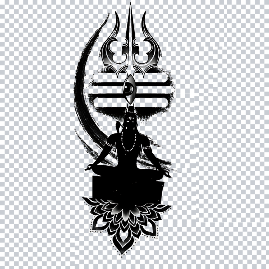 Shiva png black and white Shiva png