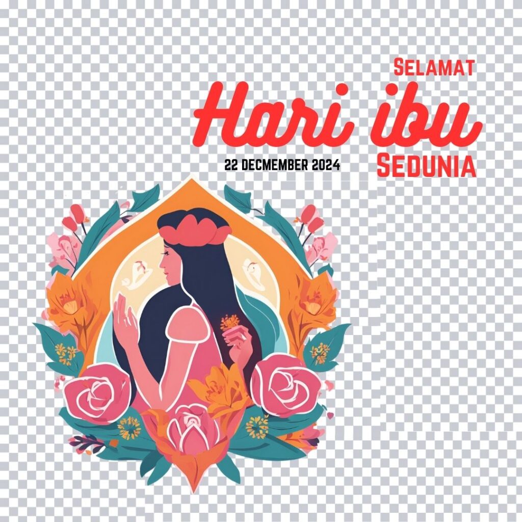 women art Selamat Hair IBU Sedunia png