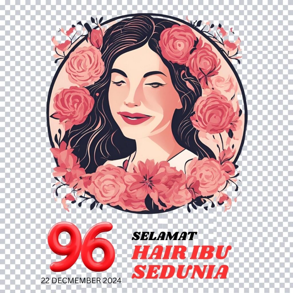 women logo Selamat Hair IBU Sedunia png 96